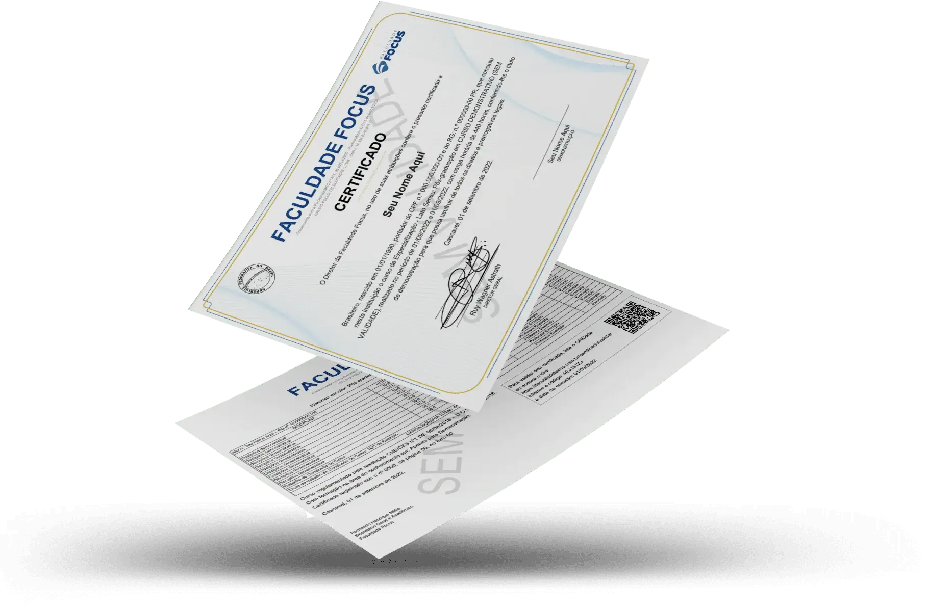 Certificado FOCUS